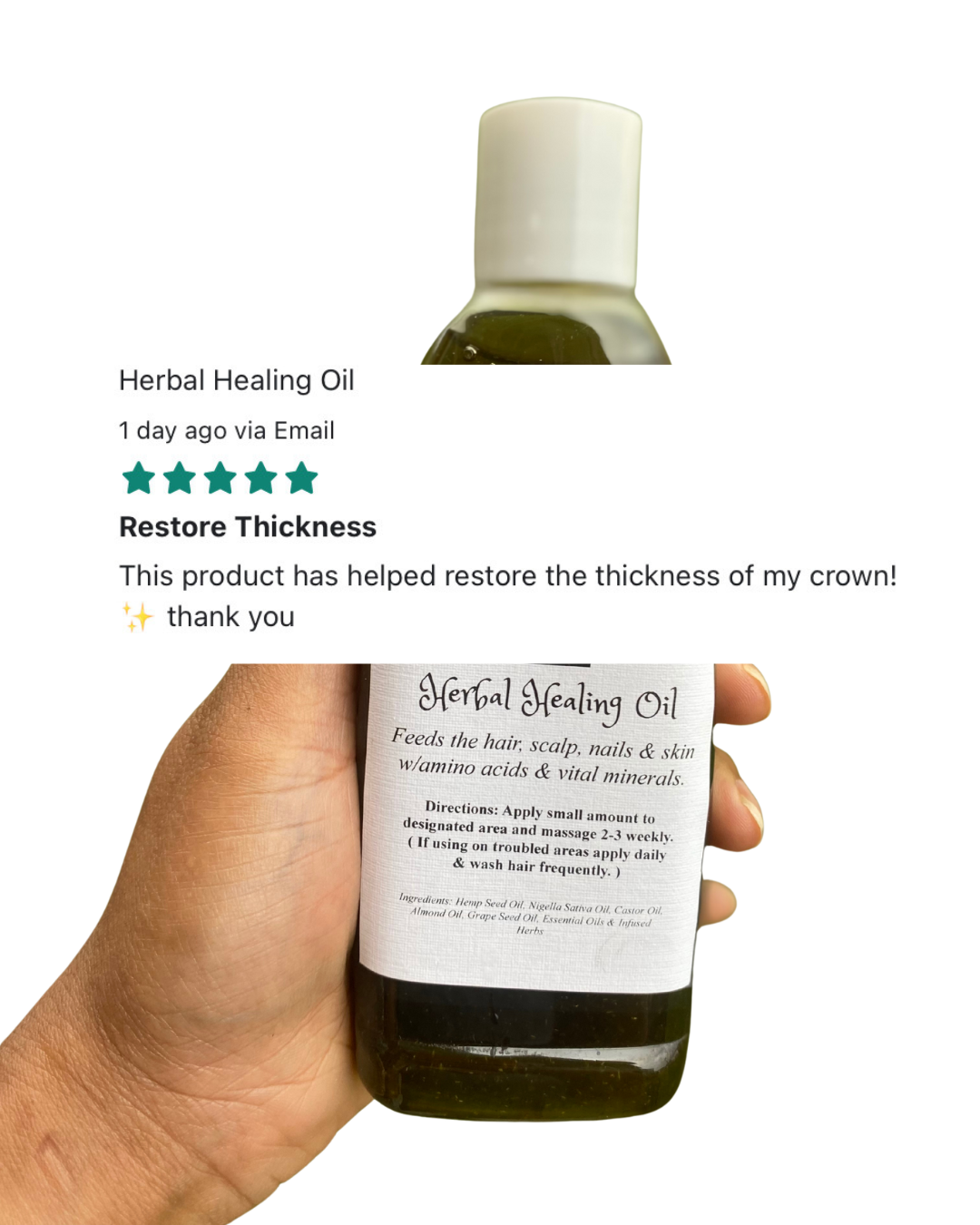 Herbal Healing Oil