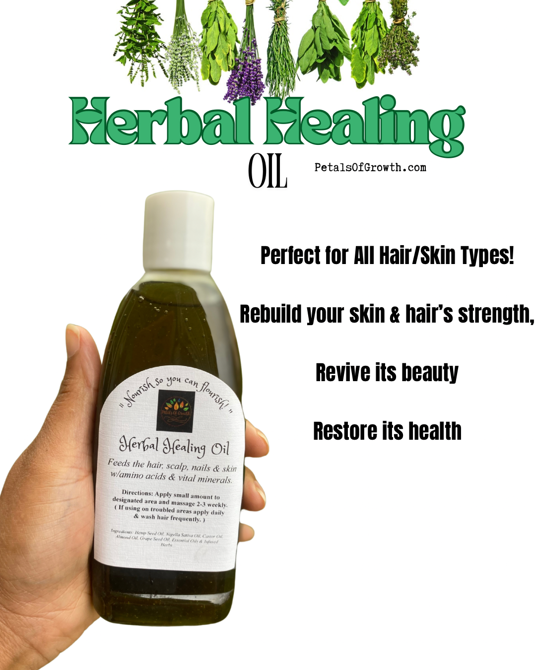 Herbal Healing Oil