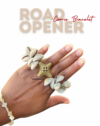 Road Opener Cowrie Bracelet