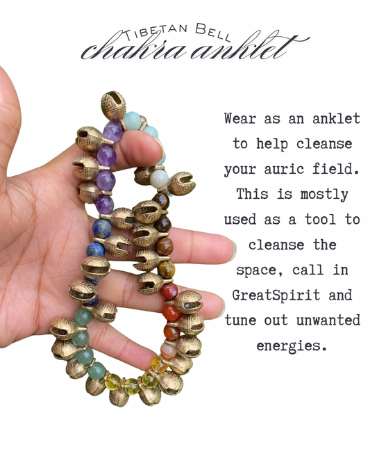 Chakra Tibetan Bell Anklet