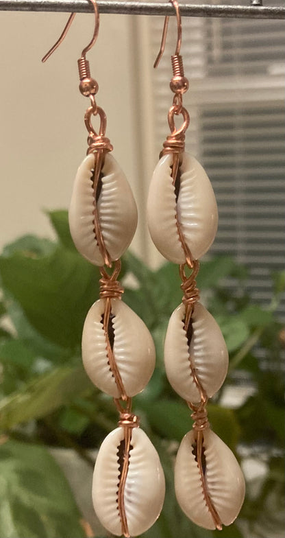 Cowrie Shell Earrings