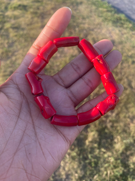 Red Coral Bracelet